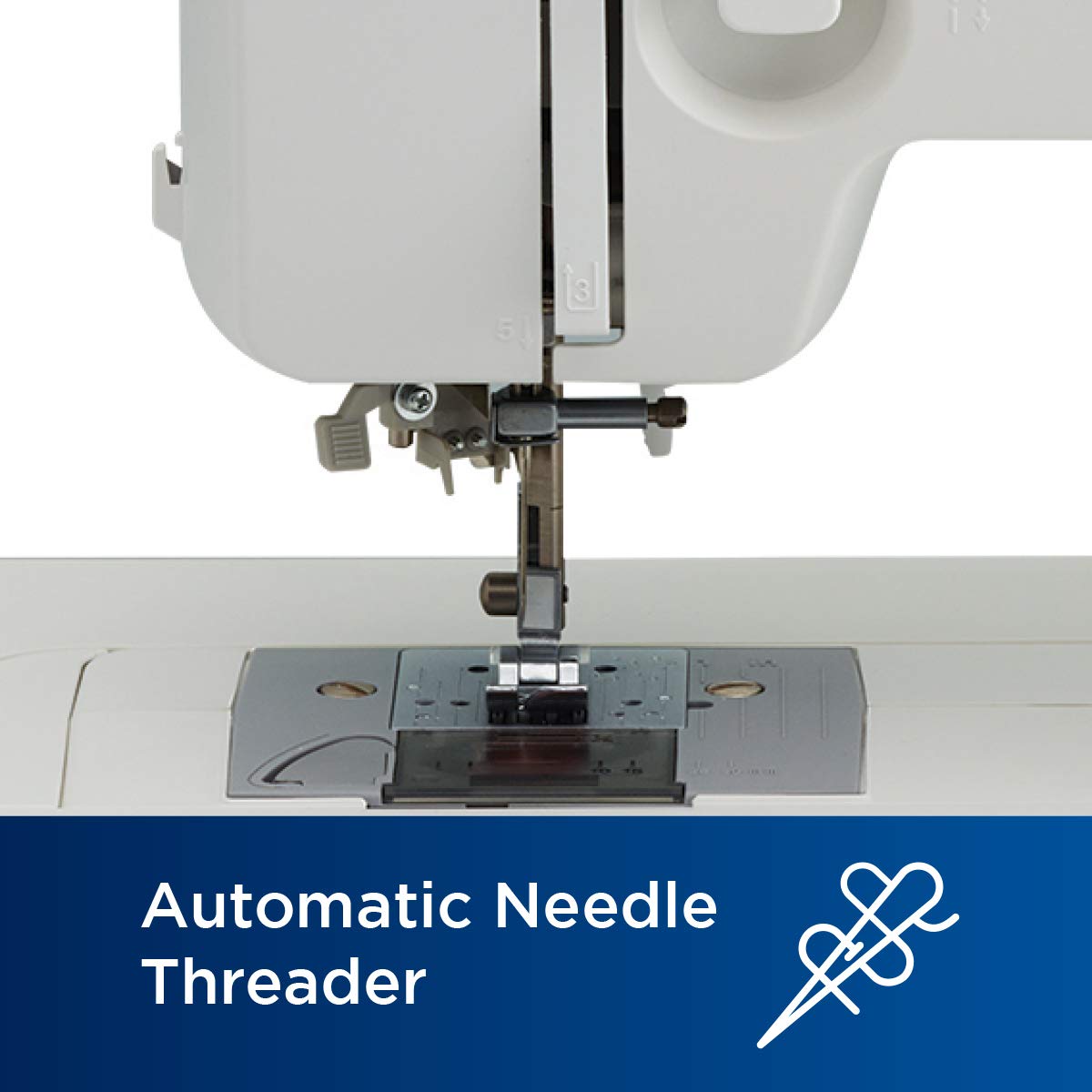 Brother XR3774 Sewing and Quilting Machine with 37 Built-in Stitches, Wide Table & 8 Included Sewing Feet - Perfect for Home DIY, Dressmaking, Quilting Projects and Crafting