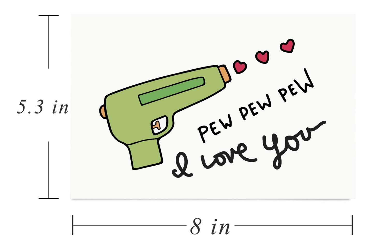 Gonzey Cute Romantic Greeting Cards - Anniversary, Valentine's Day, I Love You Cards for Boyfriend, Girlfriend, Husband & Wife | Perfect for Couples Gifts, Date Nights & Special Occasions