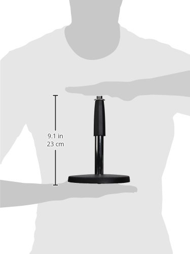 DS70 Desktop Microphone Stand - Adjustable Boom Arm Mic Holder for Podcasting, Streaming & Recording - Compatible with Blue Yeti, Rode & Other USB/XLR Mics (Home Studio & Office Use)