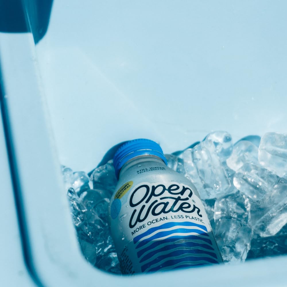 Open Water Still Bottled Water with Electrolytes - 16oz Aluminum Bottles (3 Cases, 36 Bottles) | BPA-Free, Eco-Friendly | Perfect for Hydration, Outdoor Activities & Sustainable Living