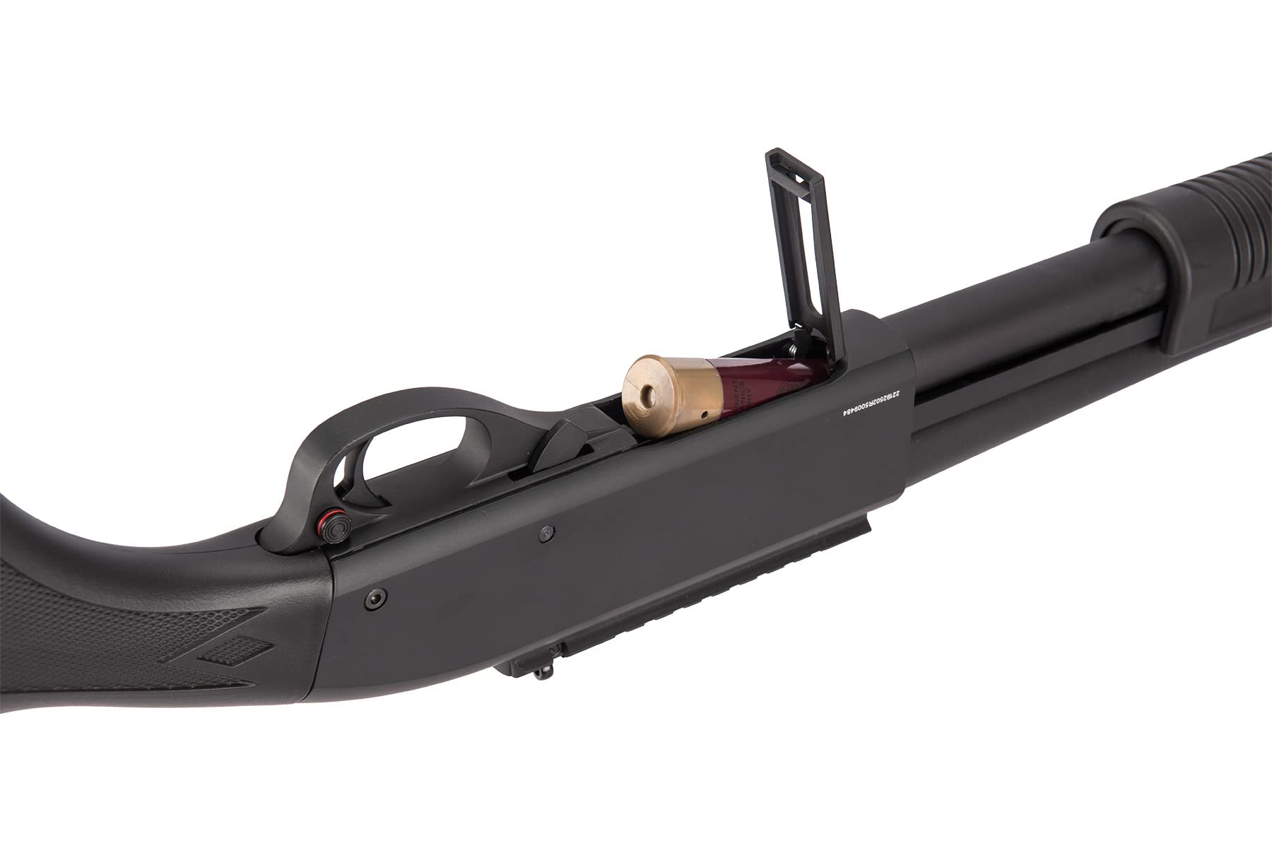 Golden Ball & Eagle M870 3/6-Shot Pump Action Gas Airsoft Shotgun - Black | Realistic Airsoft Training & Outdoor Shooting Games | Tactical Simulation & Target Practice