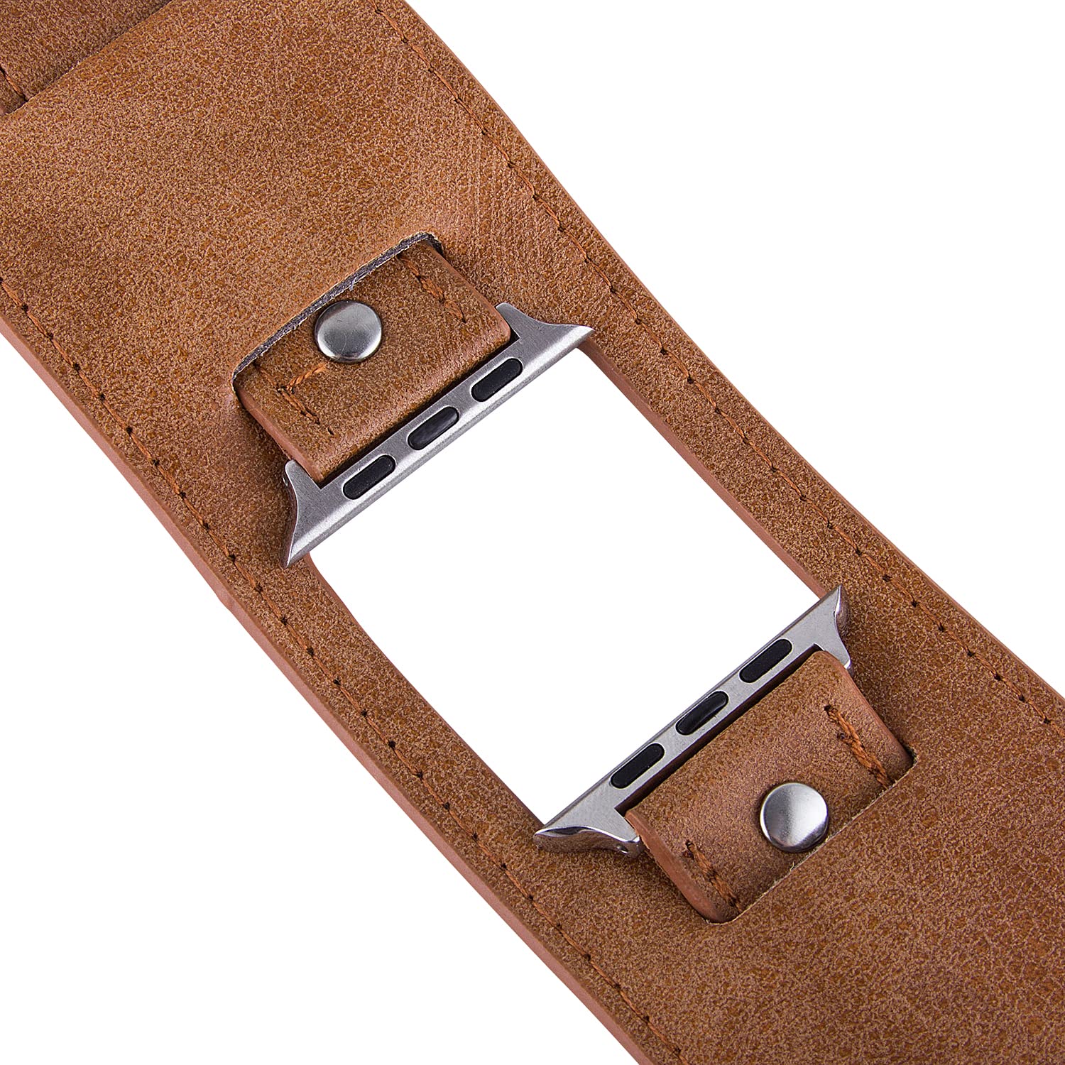 Premium Leather Apple Watch Band Compatible with Series 8/7/6/5/4/3/2/SE & Ultra (38mm-49mm) - Boho Western Style Sport Strap for Men & Women - Perfect for Workouts, Outdoor Adventures & Everyday Fashion