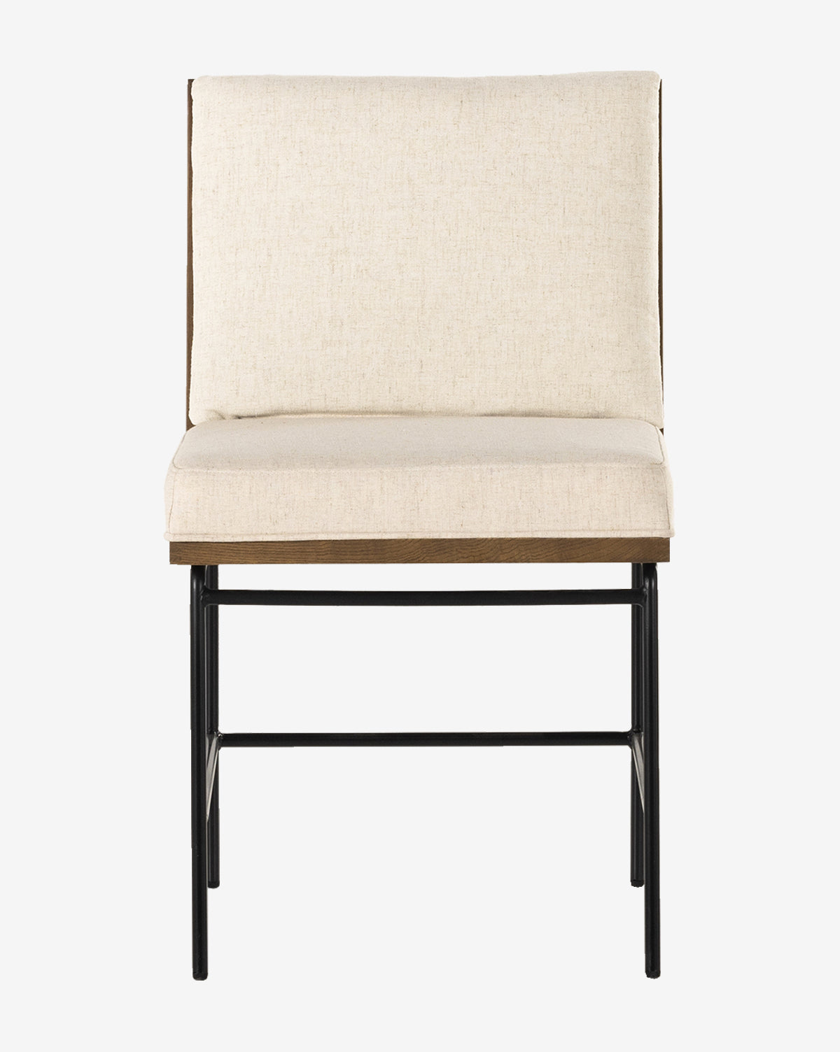 Selas Modern Dining Chair - Sturdy Wooden Kitchen Chairs with Padded Seat - Comfortable for Dining Room, Kitchen, Restaurant & Cafe Use