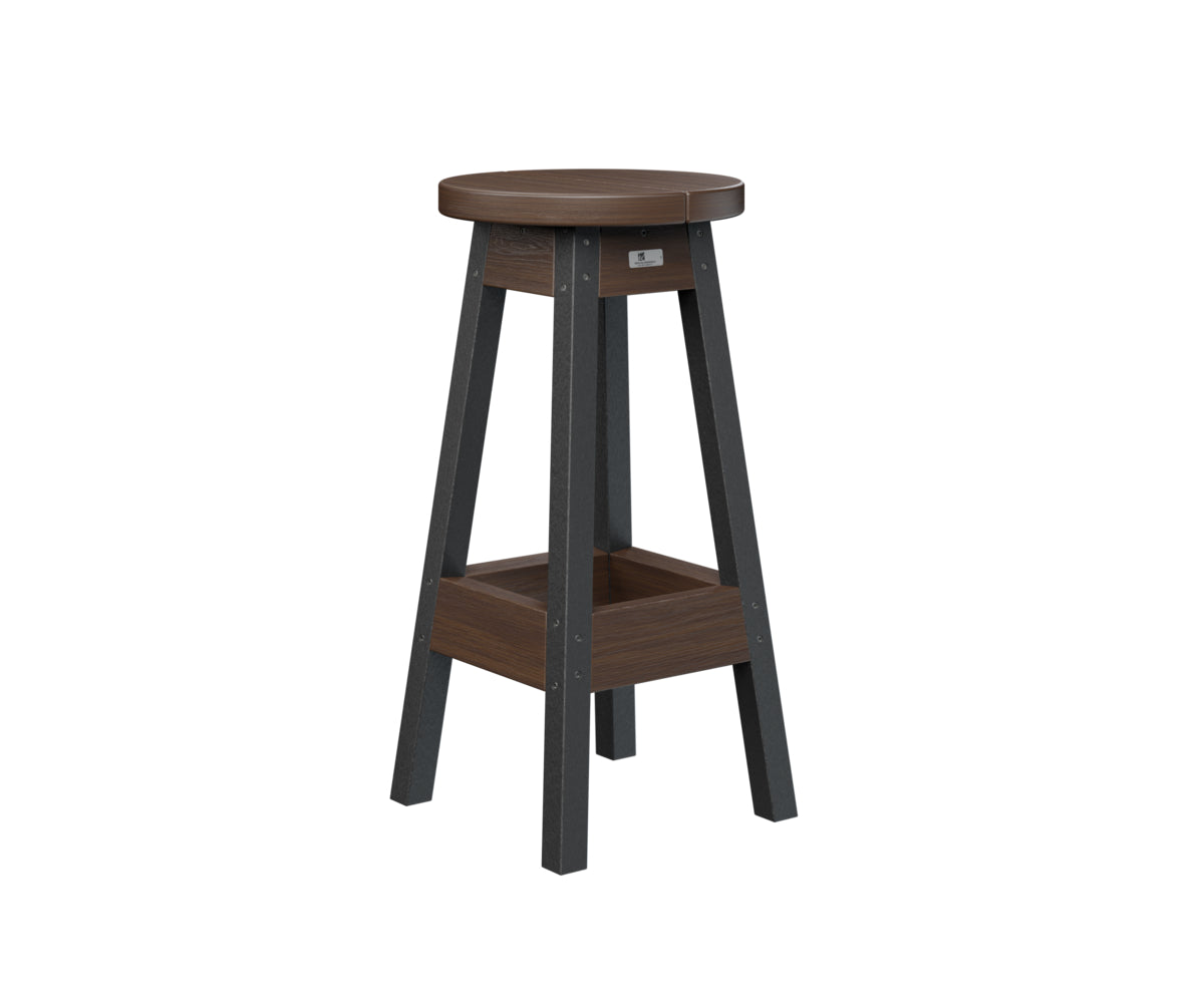 Berlin Gardens Outdoor Bar Stool - Weather-Resistant Patio Bar Height Stool for Backyard, Deck & Poolside - Perfect for Outdoor Dining, Entertaining & Relaxation