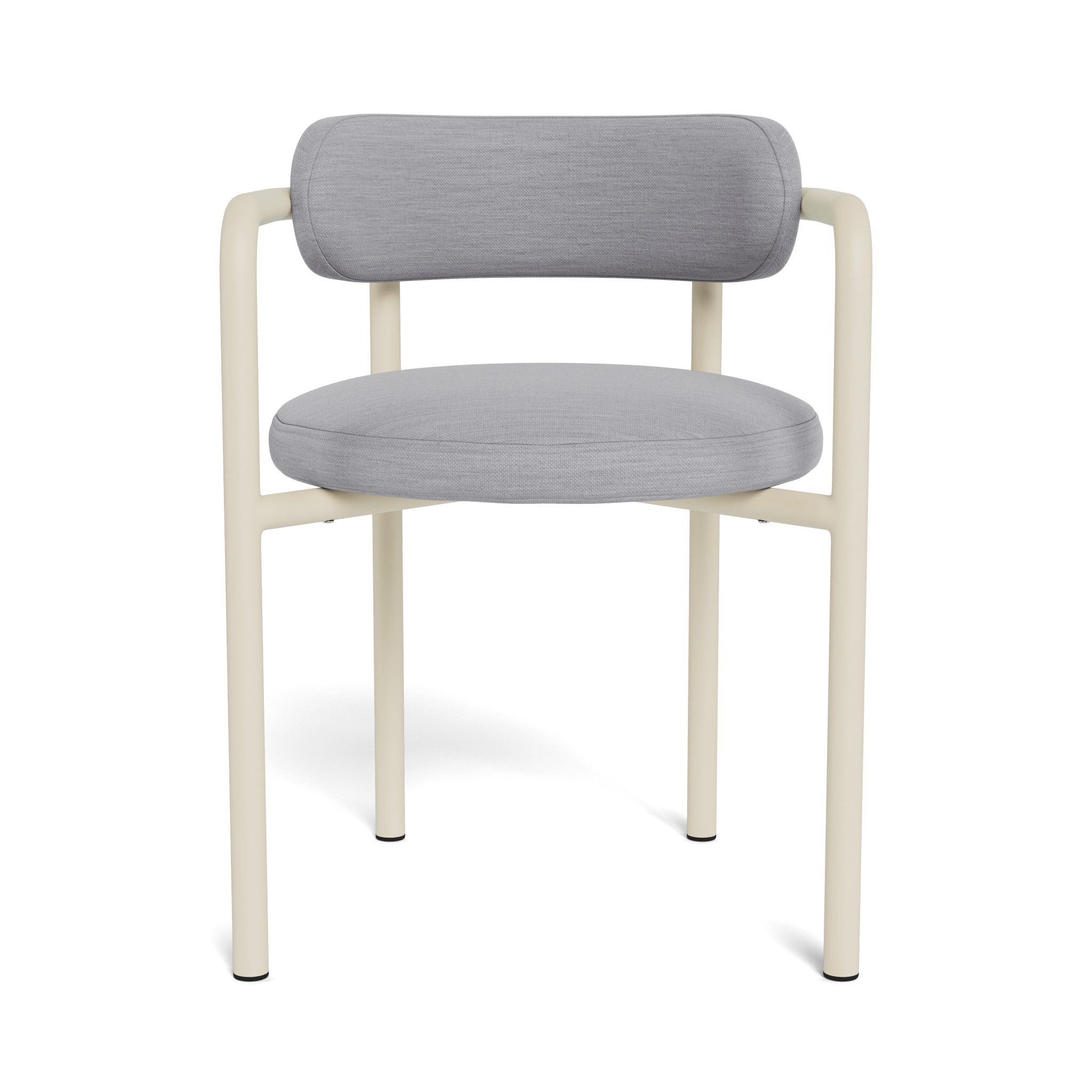 Porto Aluminum Dining Chair - Lightweight & Durable Outdoor Patio Furniture for Garden, Poolside, and Restaurant Use