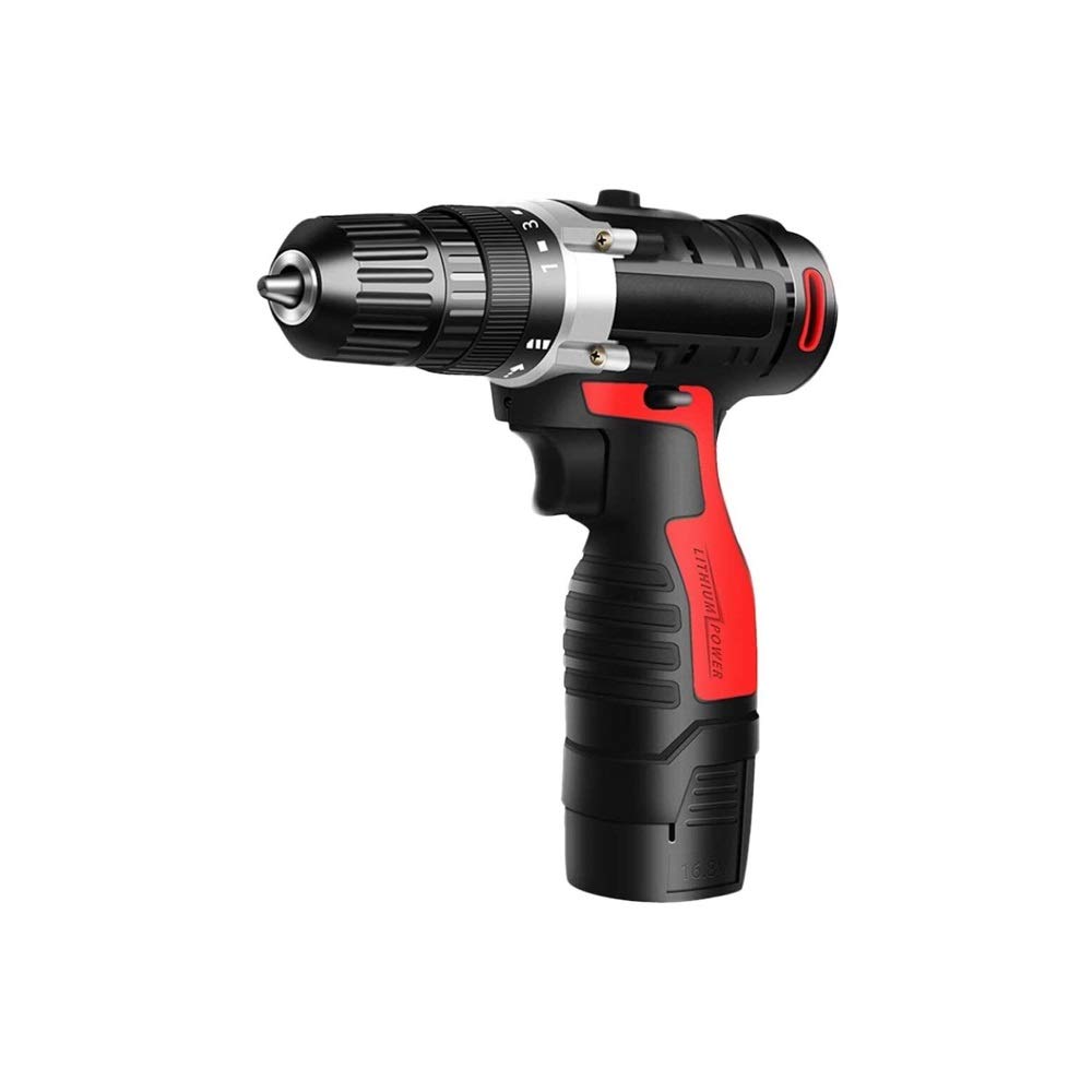 WSMLA 25V Cordless Electric Screwdriver Set with Rechargeable Battery & LED Light - Power Drill Tool for Home DIY, Furniture Assembly, Electronics Repair (Includes Battery Indicator)