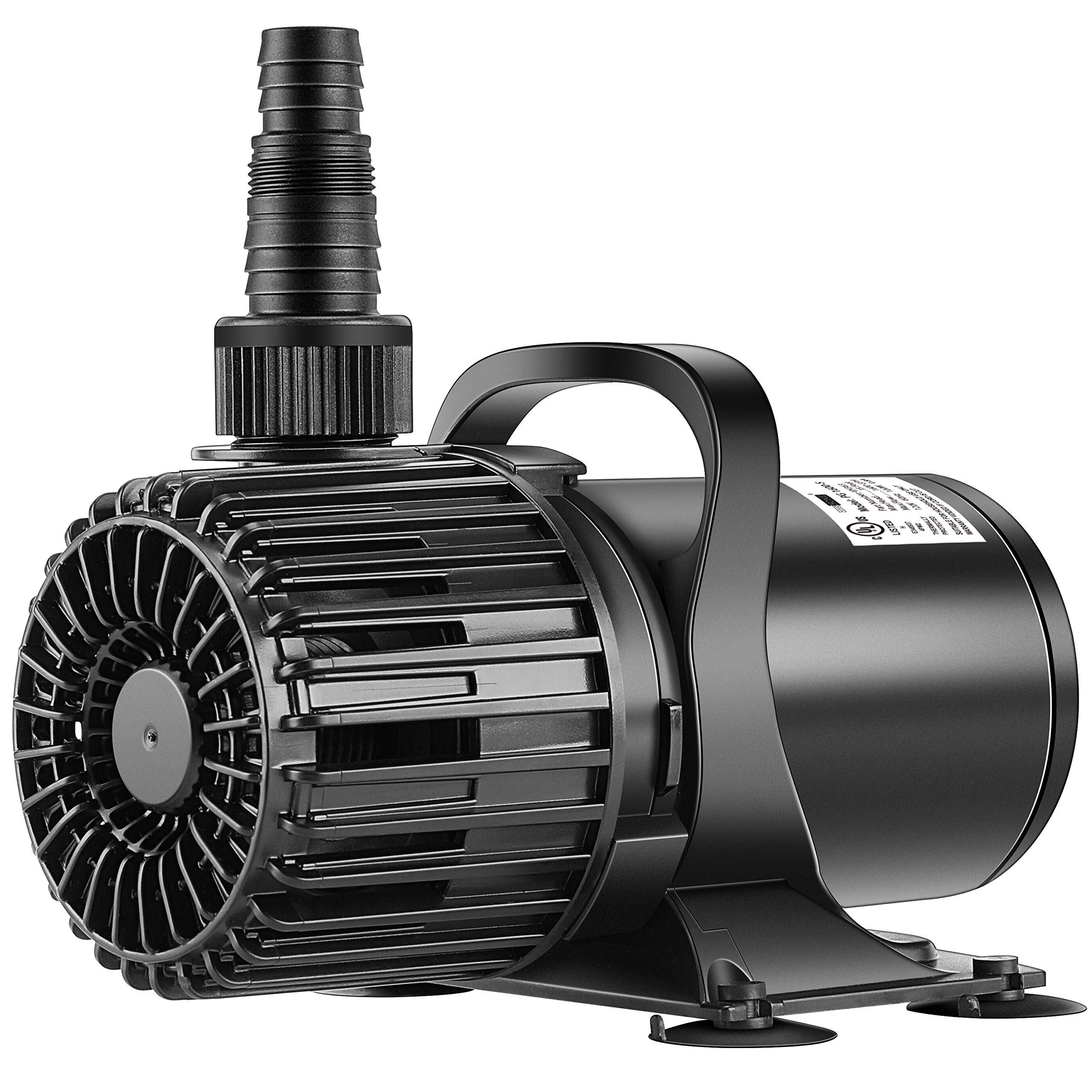 VIVOHOME 100W 1600GPH Submersible Water Pump - Powerful Electric Pump for Koi Ponds, Waterfalls, Fountains, Fish Tanks & Aquariums | Ideal for Outdoor Garden Ponds, Indoor Aquarium Circulation & Water Features