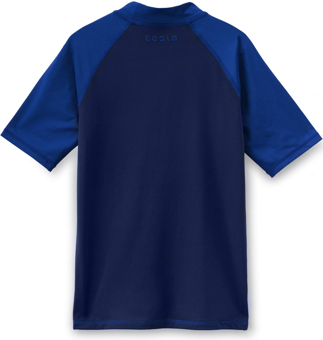 TSLA UPF 50+ Kids Sun Protection Rash Guard - Short Sleeve UV Swim Shirt for Boys & Girls - SPF Surf & Water Shirt for Swimming, Beach, Pool & Outdoor Activities