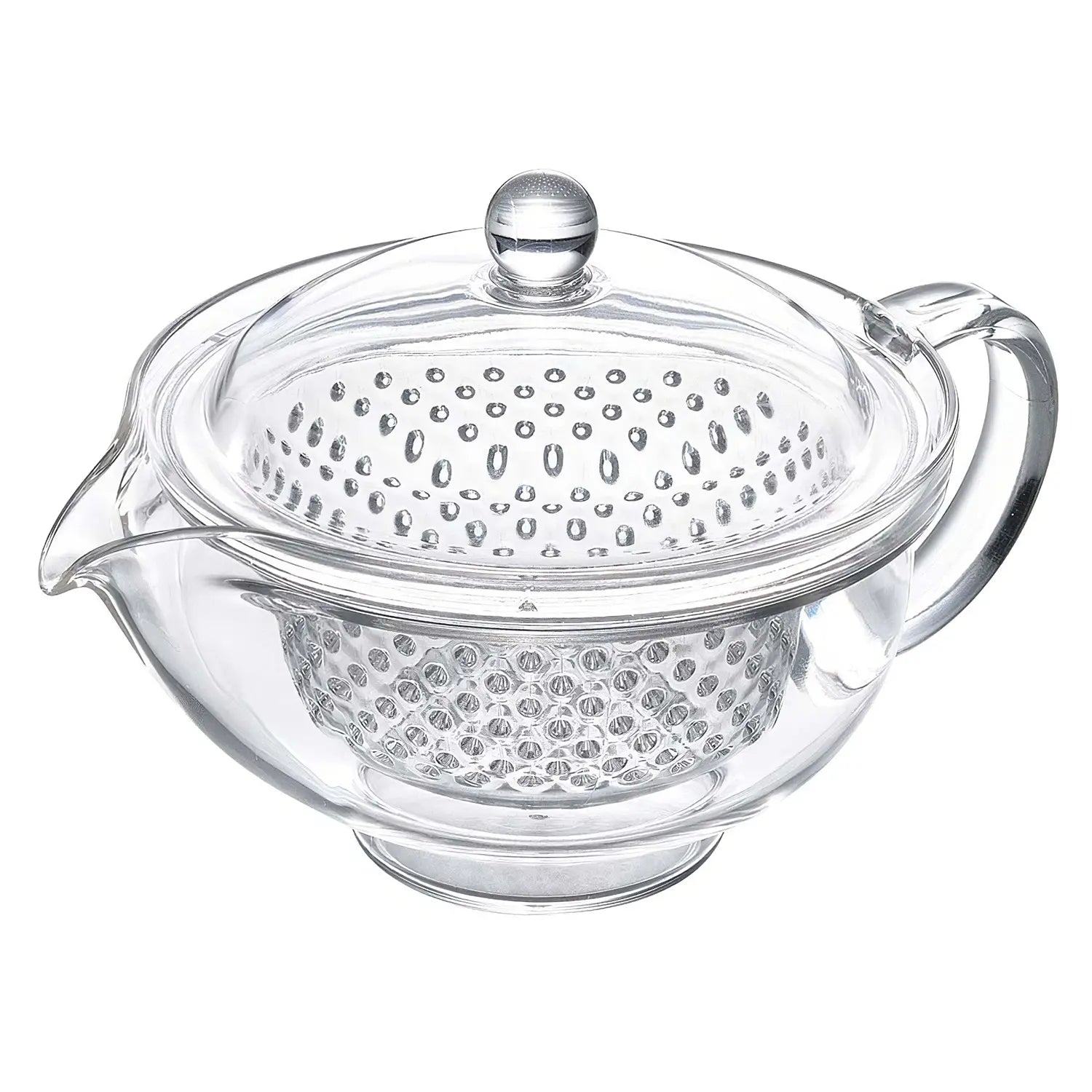 Akebono Premium Tritan BPA-Free Teapot with Removable Tea Strainer - Perfect for Loose Leaf Tea, Iced Tea & Hot Brewing at Home or Office