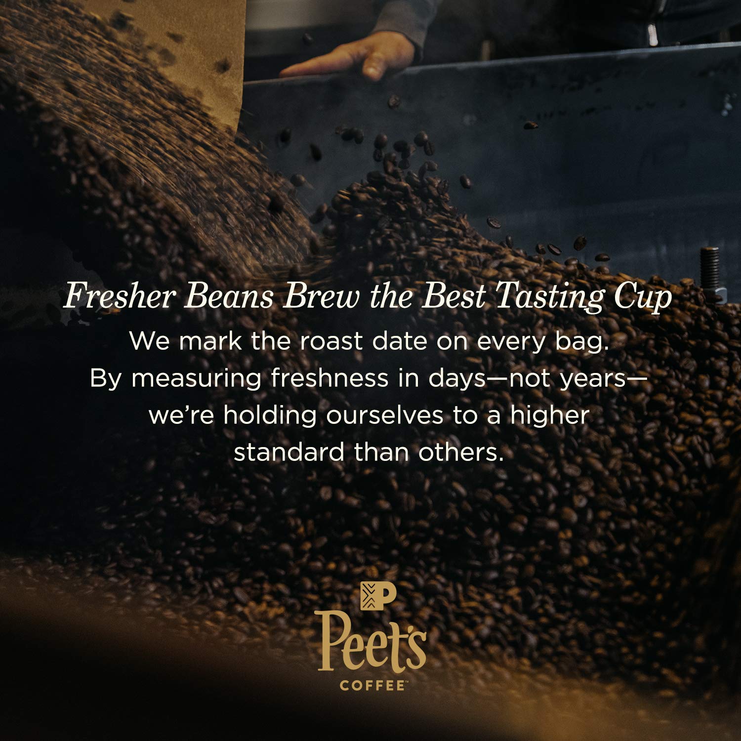Peet's Coffee Big Bang Medium Roast Ground Coffee - 20oz Peetnik Pack for Home Brewing & Office Use | Rich & Balanced Flavor | Perfect for Drip Coffee Makers & French Press