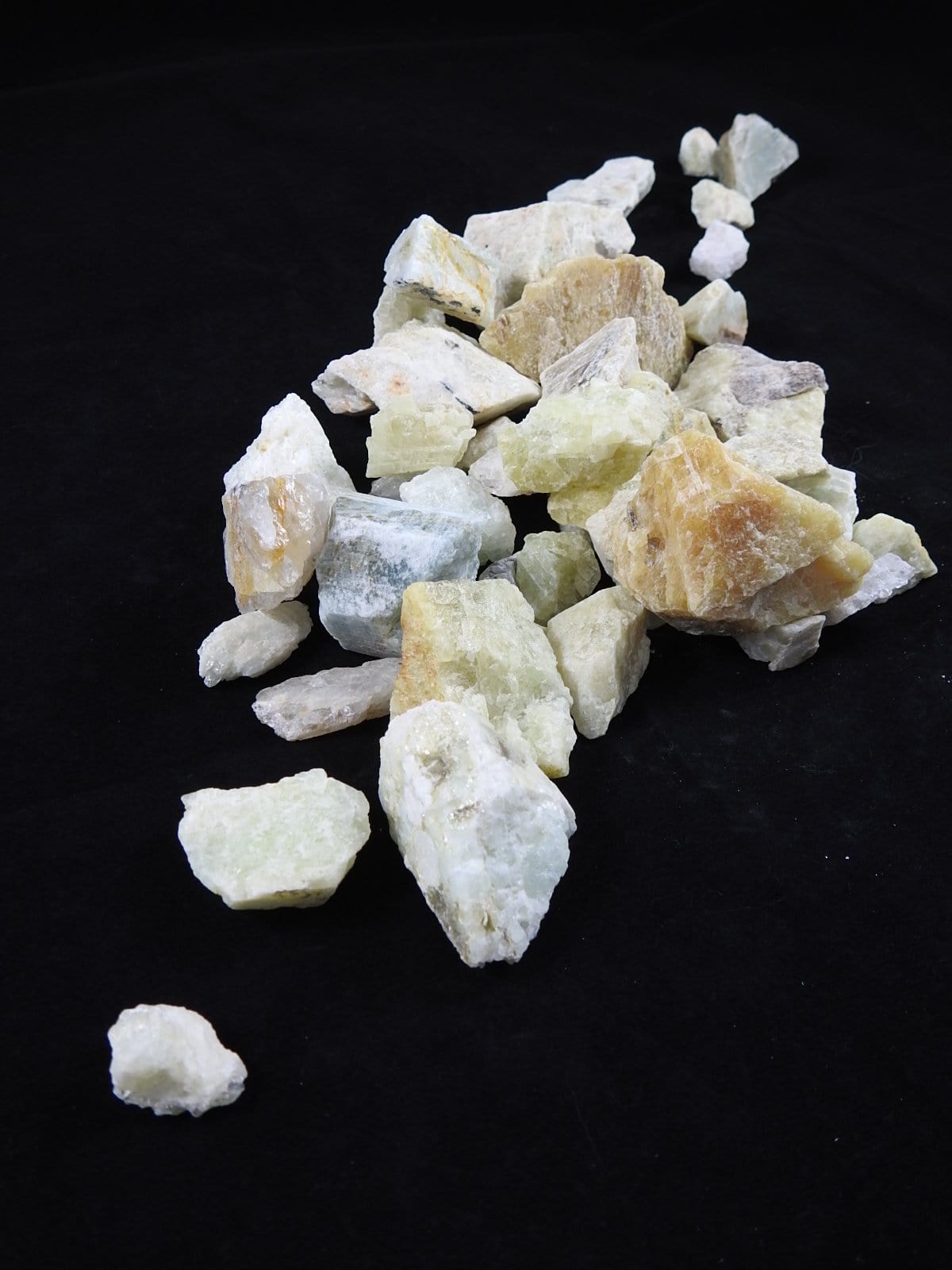 2.5 lb Aquamarine Gemstone - Wholesale Bulk Lot for Jewelry Making & Crystal Healing | Perfect for DIY Crafts, Meditation & Home Decor