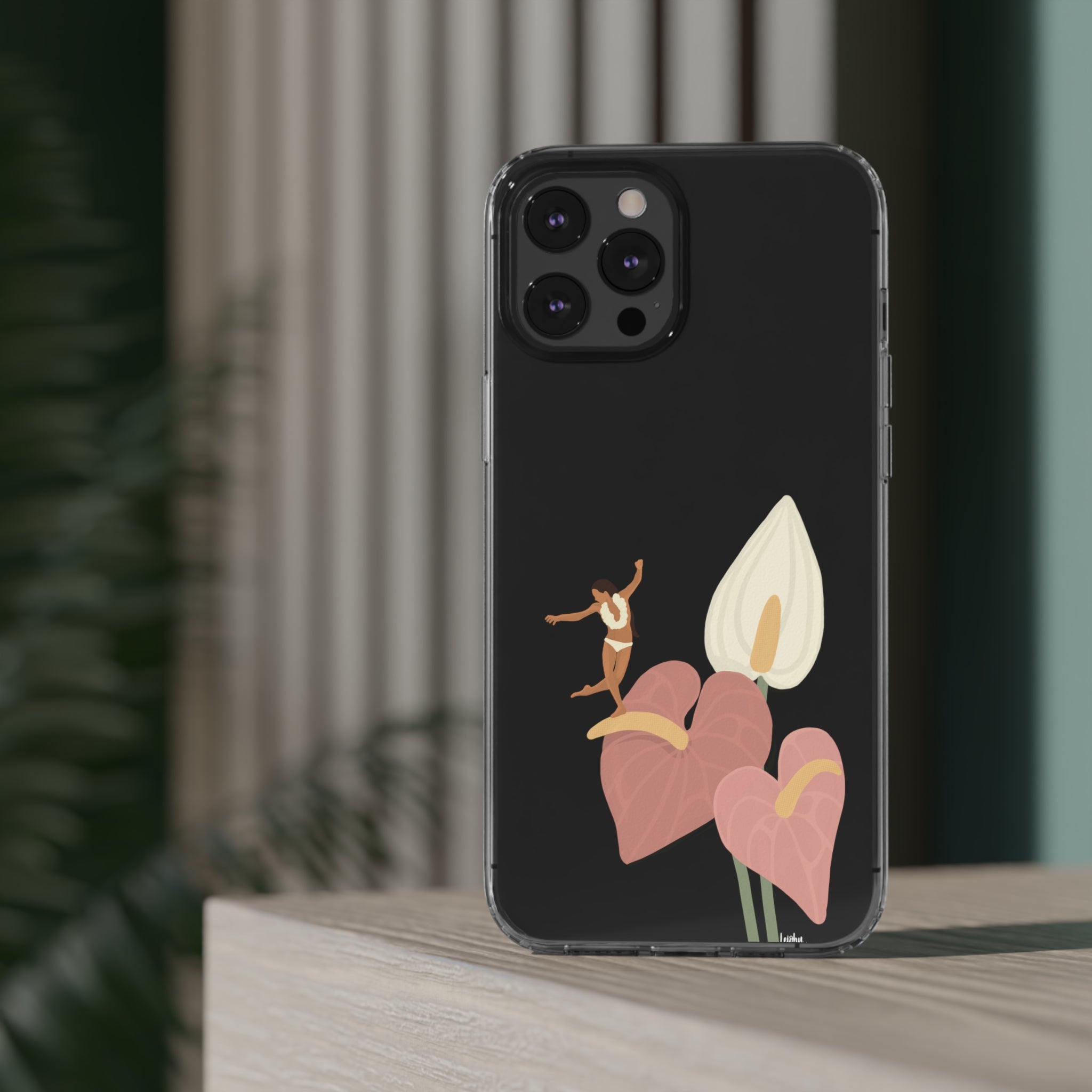 He'e Nalu Clear Phone Case - Ultra Slim Protective Cover for iPhone & Samsung - Perfect for Beach, Surfing & Outdoor Activities