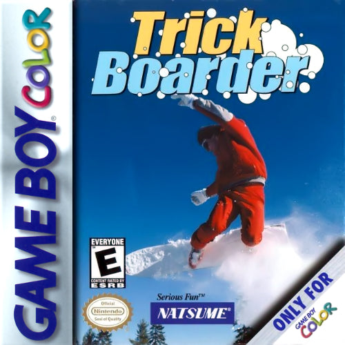 Vintage Trick Boarder Game Boy Color Video Games - Retro Gaming Collectible for Nintendo GBC - Perfect for Gaming Enthusiasts & Collectors