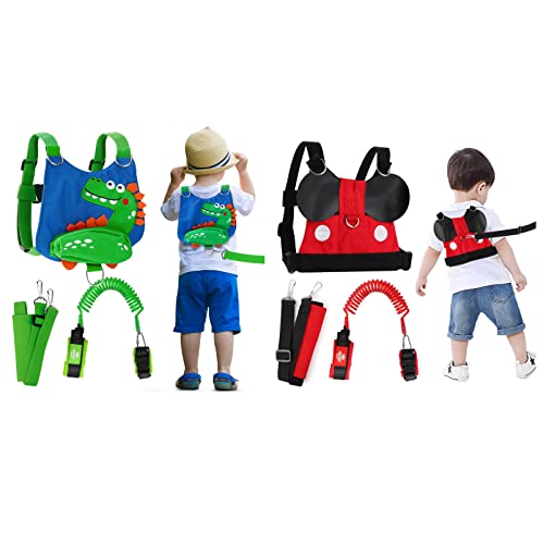 Lehoo Adjustable Toddler Safety Harness Leash for Walking - Comfortable & Secure Baby Walking Reins for Kids 1-3 Years - Perfect for Parks, Shopping & Travel