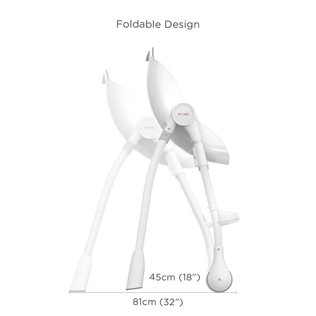 Oribel Cocoon 3-Stage Convertible High Chair for Babies & Toddlers - Adjustable, Space-Saving, Modern Design for Dining, Feeding & Playtime