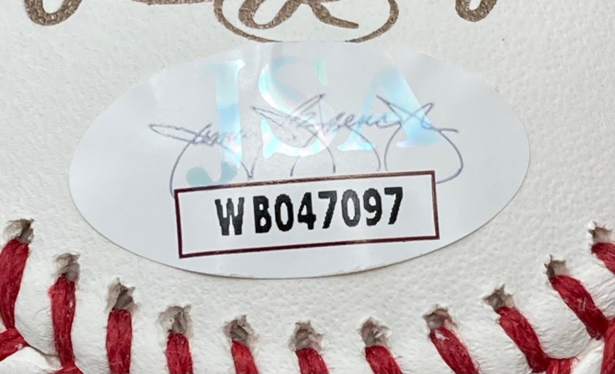 Authentic Brad Lidge & Carlos Ruiz Signed 2008 Philadelphia Phillies World Series Baseball with JSA COA - Perfect for Sports Memorabilia Collectors & Phillies Fans Display