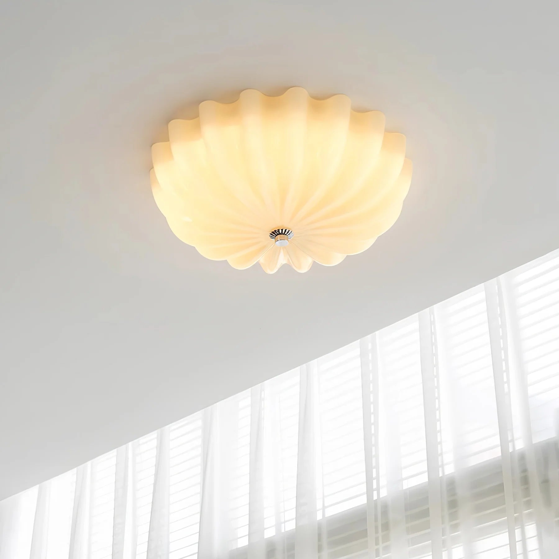 Modern Oman Glass Ceiling Light Fixture - Elegant Crystal Chandelier for Living Room, Bedroom & Dining Room Lighting - Perfect for Home Decor & Interior Design