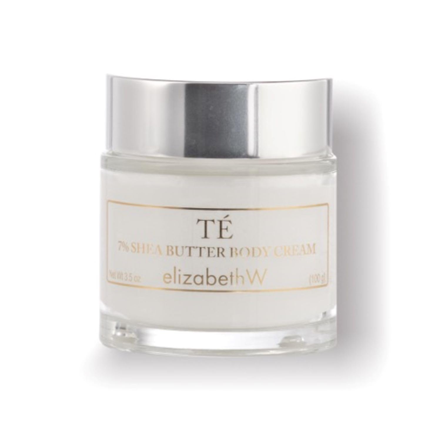 Elizabeth W Te Body Cream - 3.5 oz Moisturizing Lotion for Dry Skin, Hydrating & Nourishing - Perfect for Daily Use, After Shower & Nighttime Skincare Routine