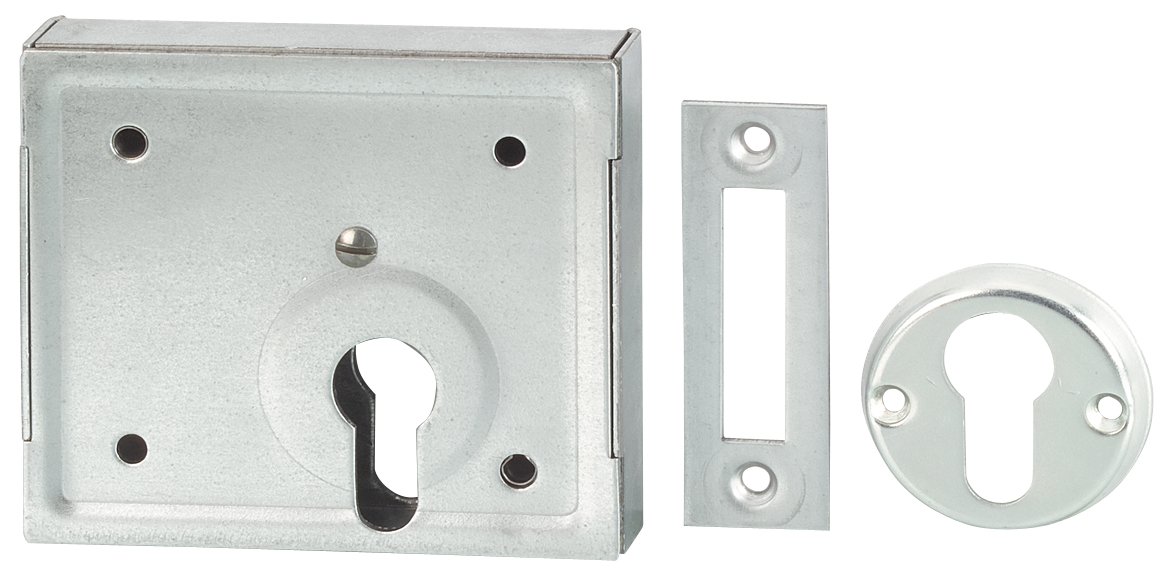 ABUS 474828 Face Fixed Lock - High Security Padlock for Outdoor Gates, Storage Units & Sheds | Weatherproof & Anti-Theft Protection