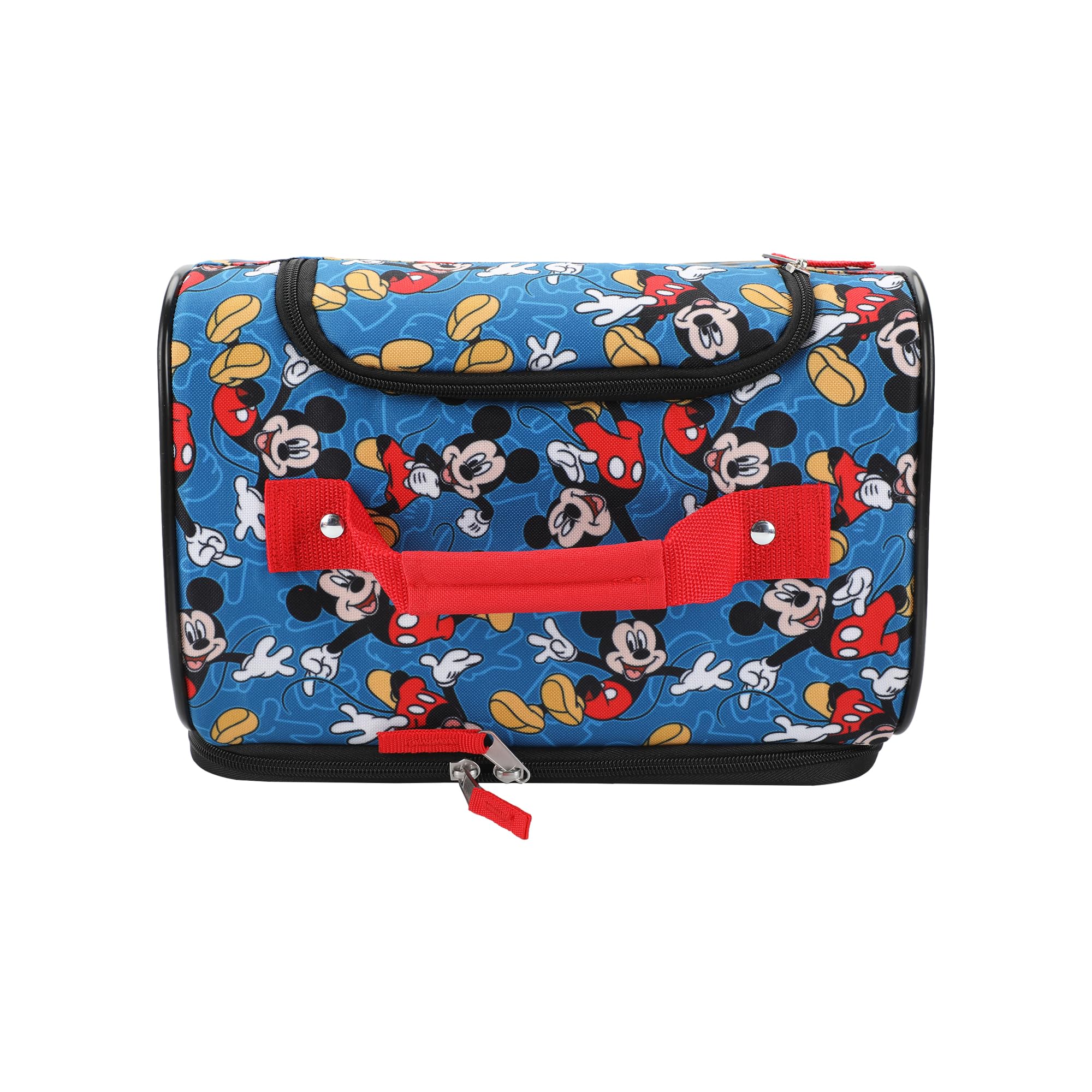 Disney Mickey Mouse Blue 18 Inch Pilot Case - Perfect for Travel, School & Business Trips | Durable Carry-On Luggage for Kids & Adults