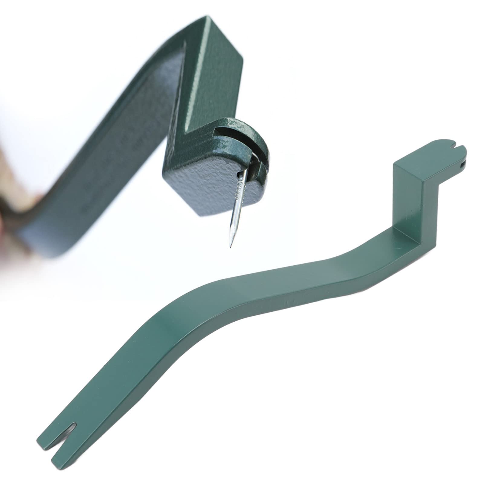 Heavy Duty Nail Puller & Pry Bar - Durable Steel Construction for Safe Outdoor Use - Perfect for Demolition, Construction, and DIY Home Projects