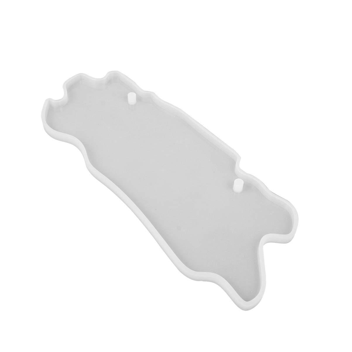 1pc Silicone Door Hanging Tag Mold - DIY Epoxy Resin Crystal Pendant Mold for Handmade Crafts, Door Plates & Creative Home Decor - Perfect for Custom Name Tags, Wedding Favors, and Personalized Gifts