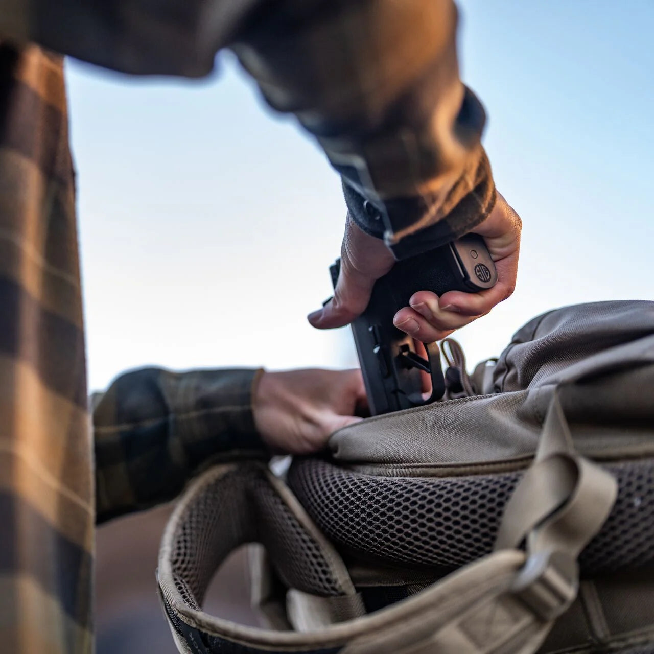 Eberlestock Little Trick EDC Pack - Concealed Carry Backpack with CCW Pocket for Pistols & Long Guns | Perfect for Hunting, Hiking & Everyday Carry