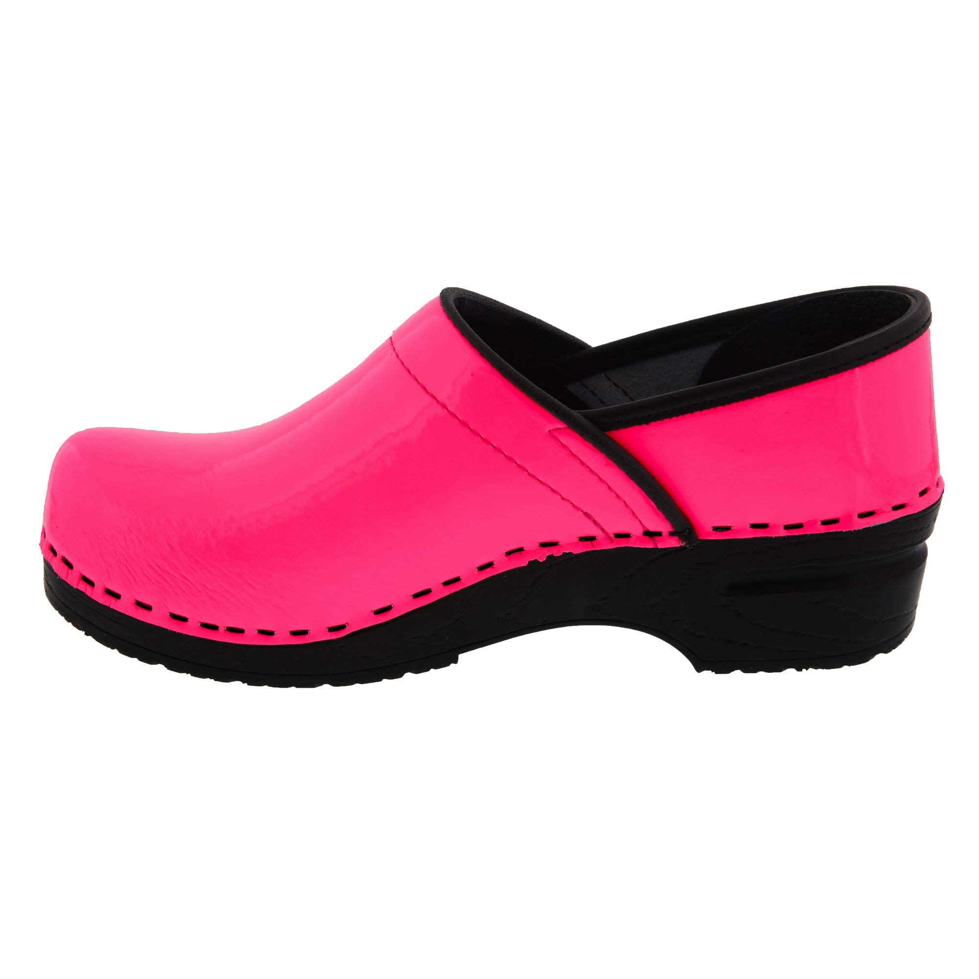 BJORK Swedish Comfort Women's Professional Leather Clogs - Slip-Resistant Work Shoes for Nurses, Chefs & Healthcare Professionals