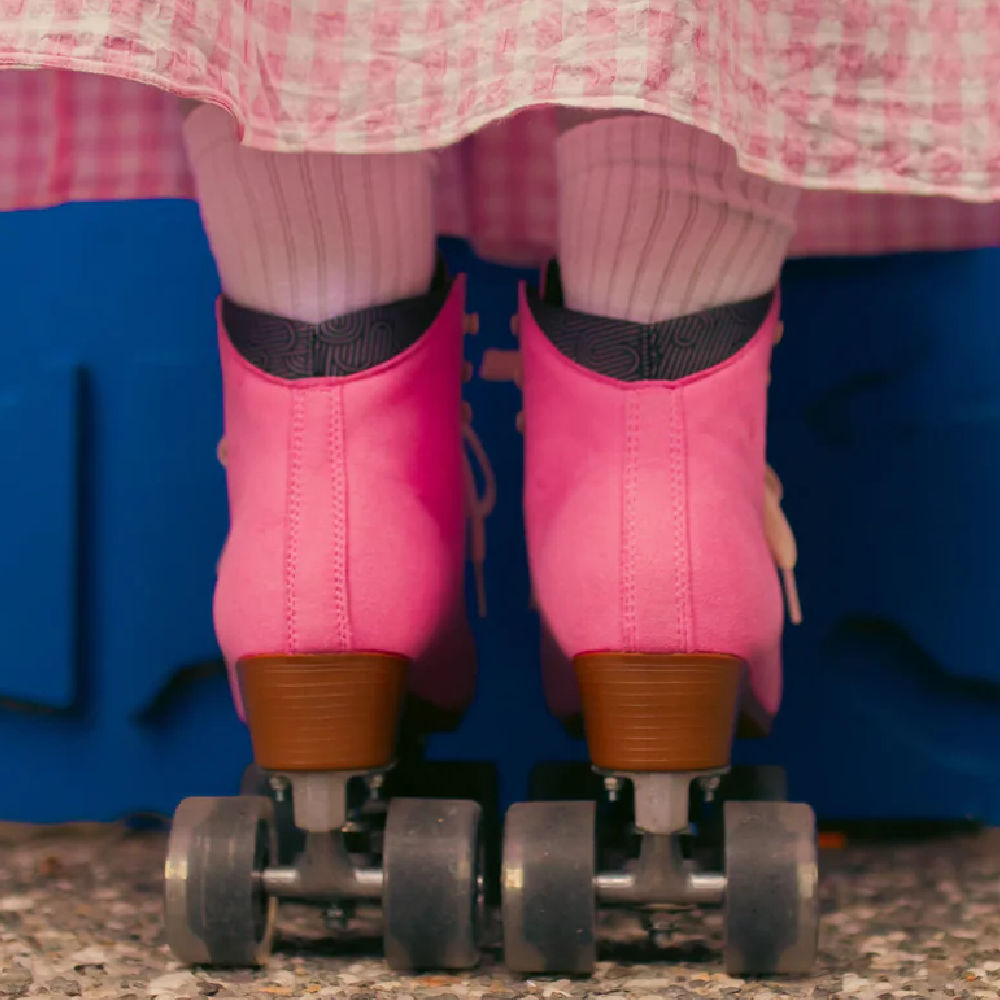 Chuffed Wanderer Vegan Pink Skateboard - Eco-Friendly Cruiser for Commuting & Street Skating | Perfect for Beginners & Urban Riders