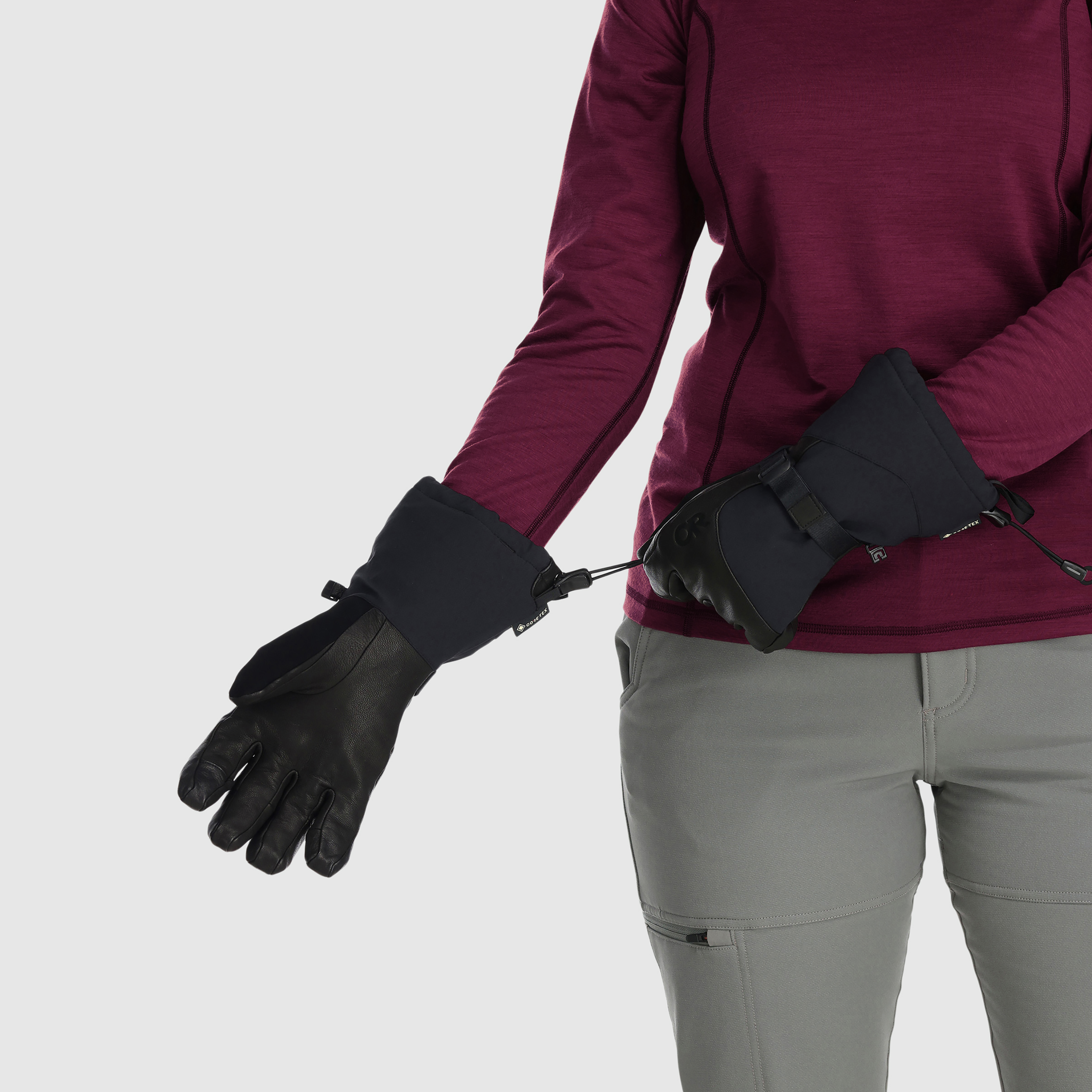 Women's Touchscreen Winter Gloves - Thermal Insulated & Windproof for Cold Weather - Perfect for Skiing, Running, and Outdoor Activities