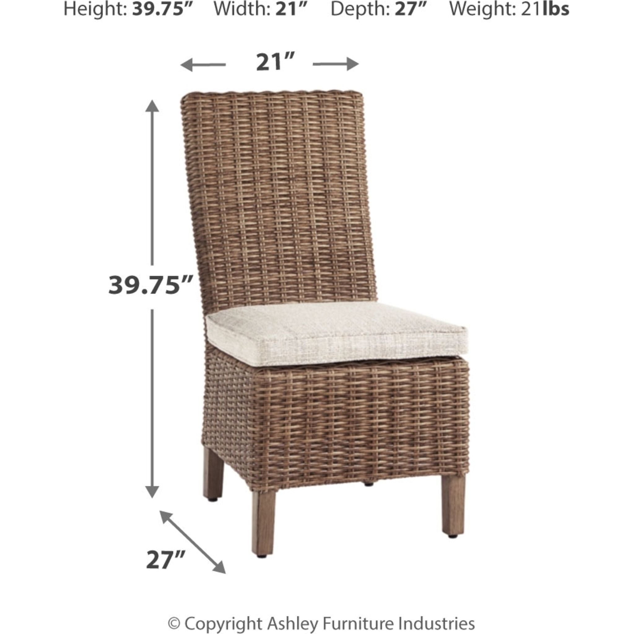 Beachcroft 6-Piece Outdoor Dining Set in Beige - Perfect for Patio, Garden, and Backyard Entertaining