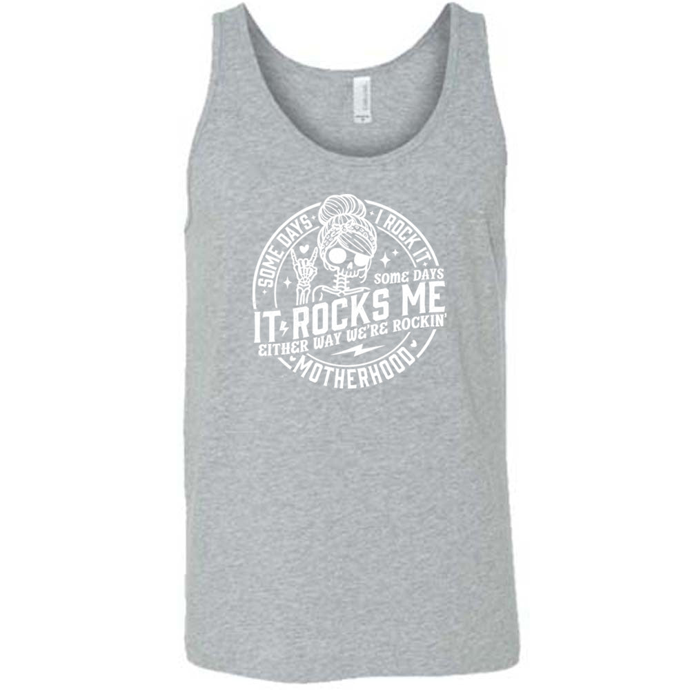 Unisex Funny Sarcastic T-Shirt - Some Days I Rock It Some Days It Rocks Me - Perfect for Casual Wear, Gifts & Everyday Outfits