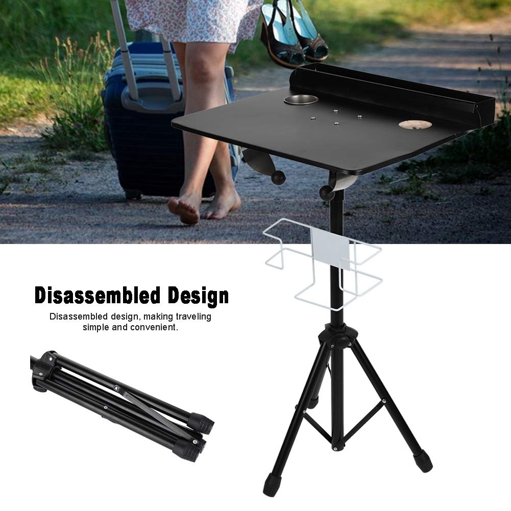 Professional Lightweight Portable Detachable Tattoo Desk - Adjustable Tattoo Artist Table for Salon & Studio - Perfect for Tattoo Supplies Organization & Client Comfort