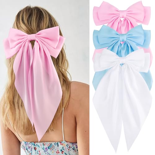 Pink, Blue, White