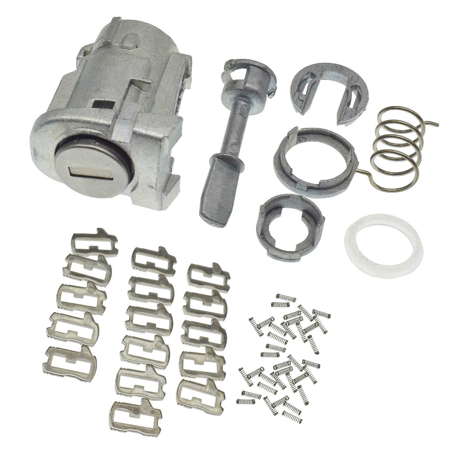 VW Golf Jetta 1997-2005 Left Side Door Lock Cylinder Repair Kit 604837167 - Replacement & Fix for Broken Car Locks - Perfect for DIY Auto Repair & Maintenance