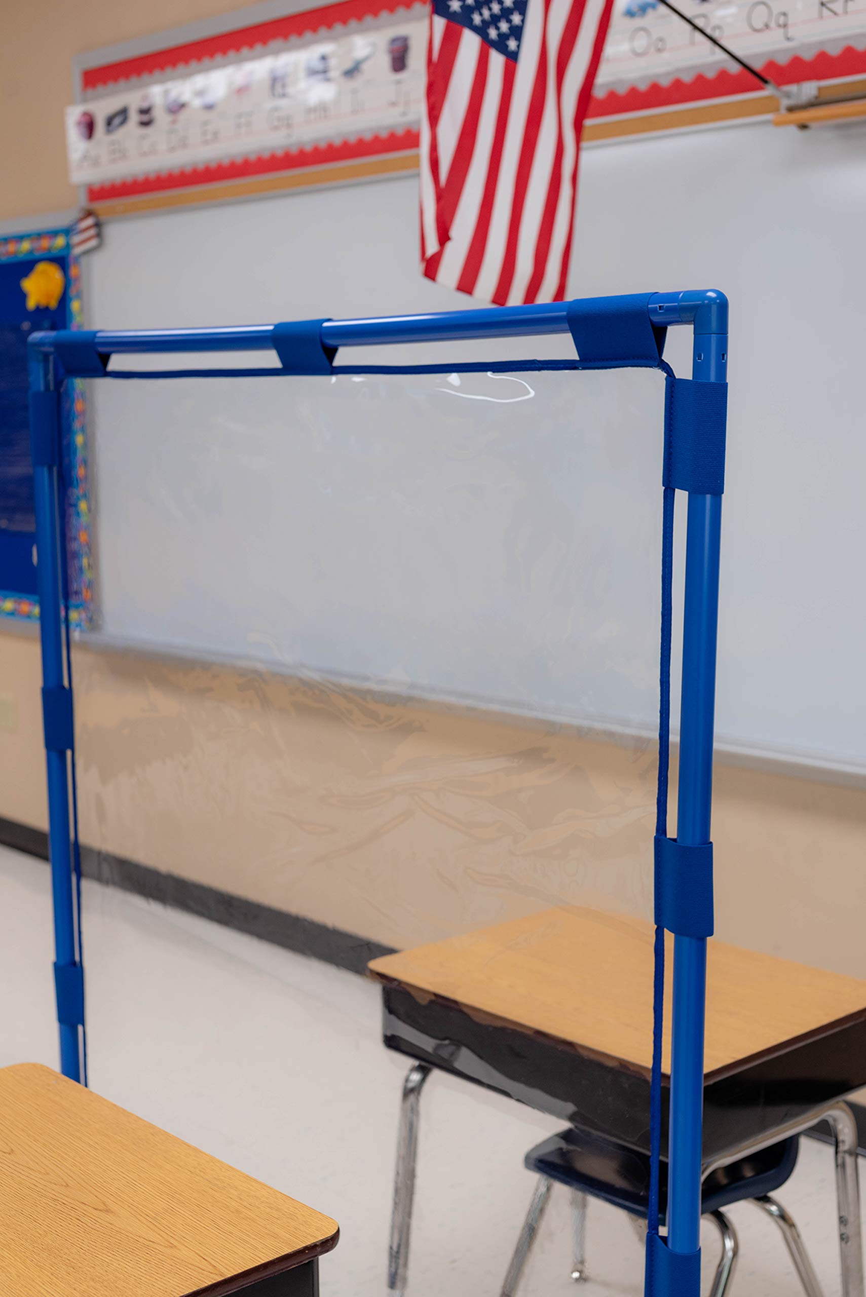 Children's Factory Big Screen PlayPanel - Transparent Kids Room Divider & Classroom Privacy Screen for Playrooms, Daycares & Learning Centers | Durable Educational Room Partition for Toddlers