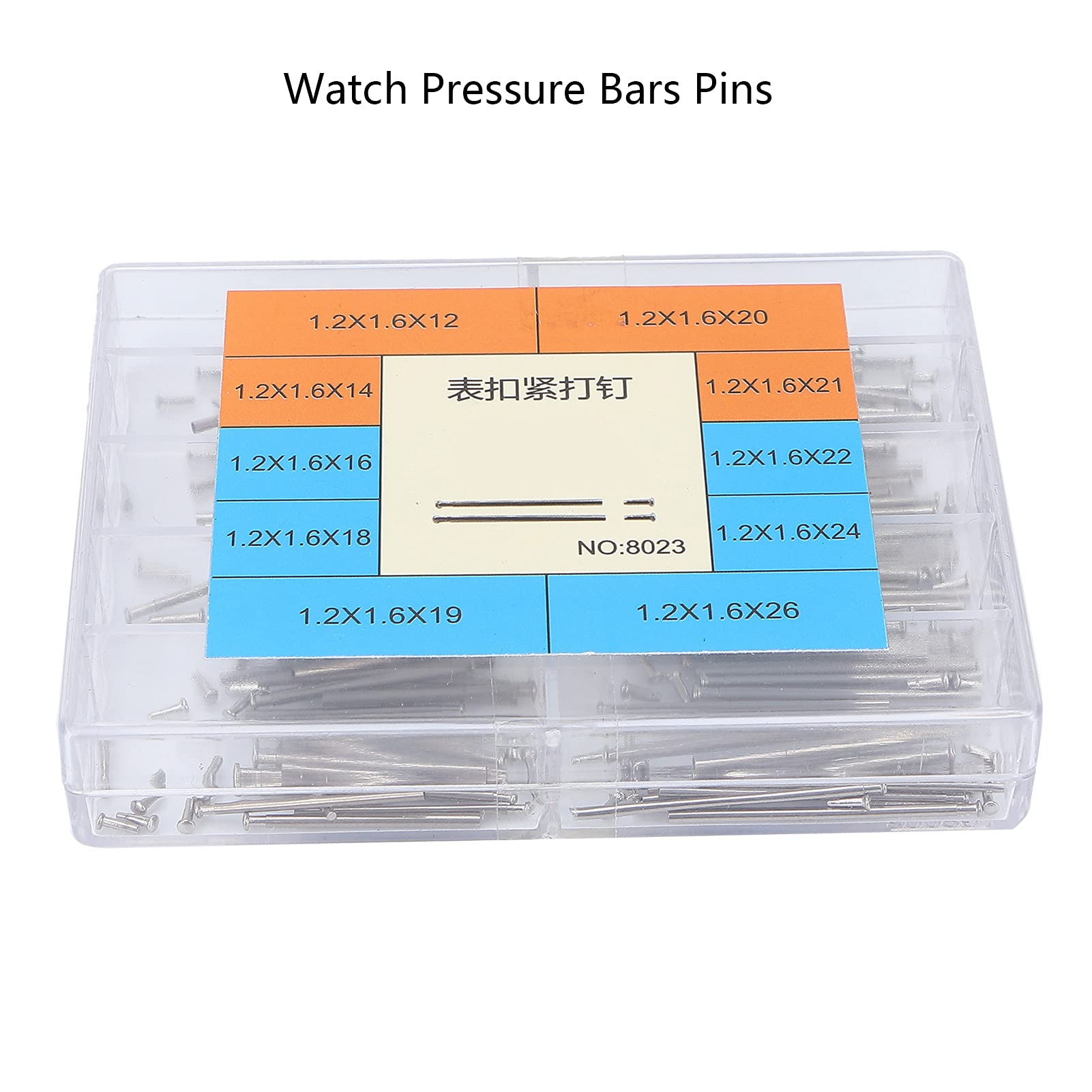Professional Watch Link Remover Kit with Pressure Bars, Pins & Rivet Ends - Watch Band Repair Tool for Adjusting Bracelet Size, Removing Clasps & Friction Pins - Perfect for Watch Repair Shops, Jewelers & DIY Watch Band Adjustments at Home