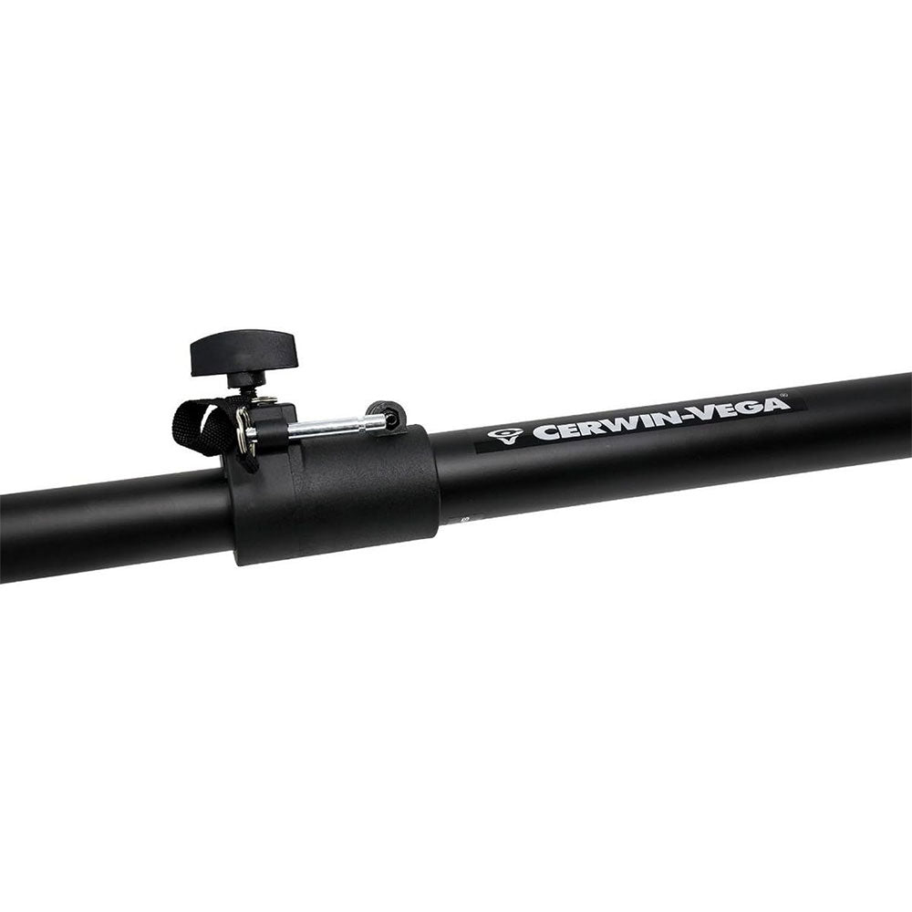 Cerwin Vega CVPOLE 1B Adjustable Speaker Pole Mount with Screw Lock - Perfect for Home Theater, DJ Setup & Live Sound Systems
