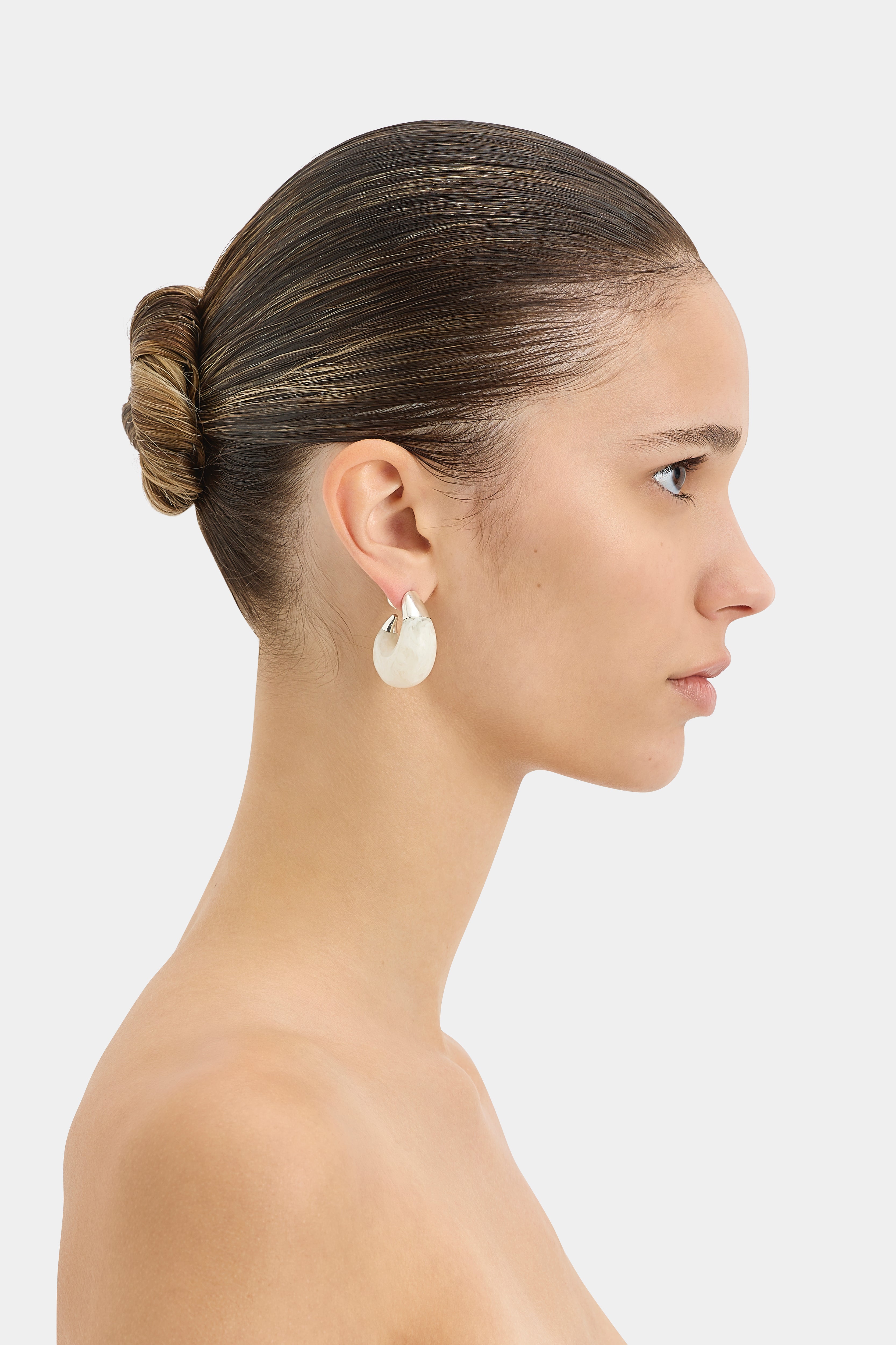 South Loop Earrings for Women - Trendy Gold Hoop Earrings for Everyday Wear | Perfect for Office, Party & Casual Outfits
