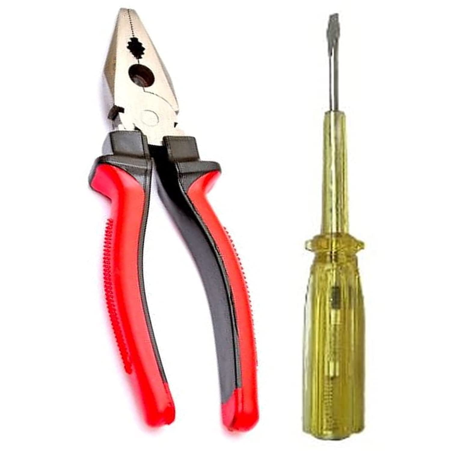 PEDWAL 5-in-1 Multi-Purpose Plier & Screwdriver Set - Wire Cutter, Electrical Pliers, Home Repair Tools, DIY Handyman Kit for Electrical Work, Automotive Repair, and Household Maintenance (Combo Pack)