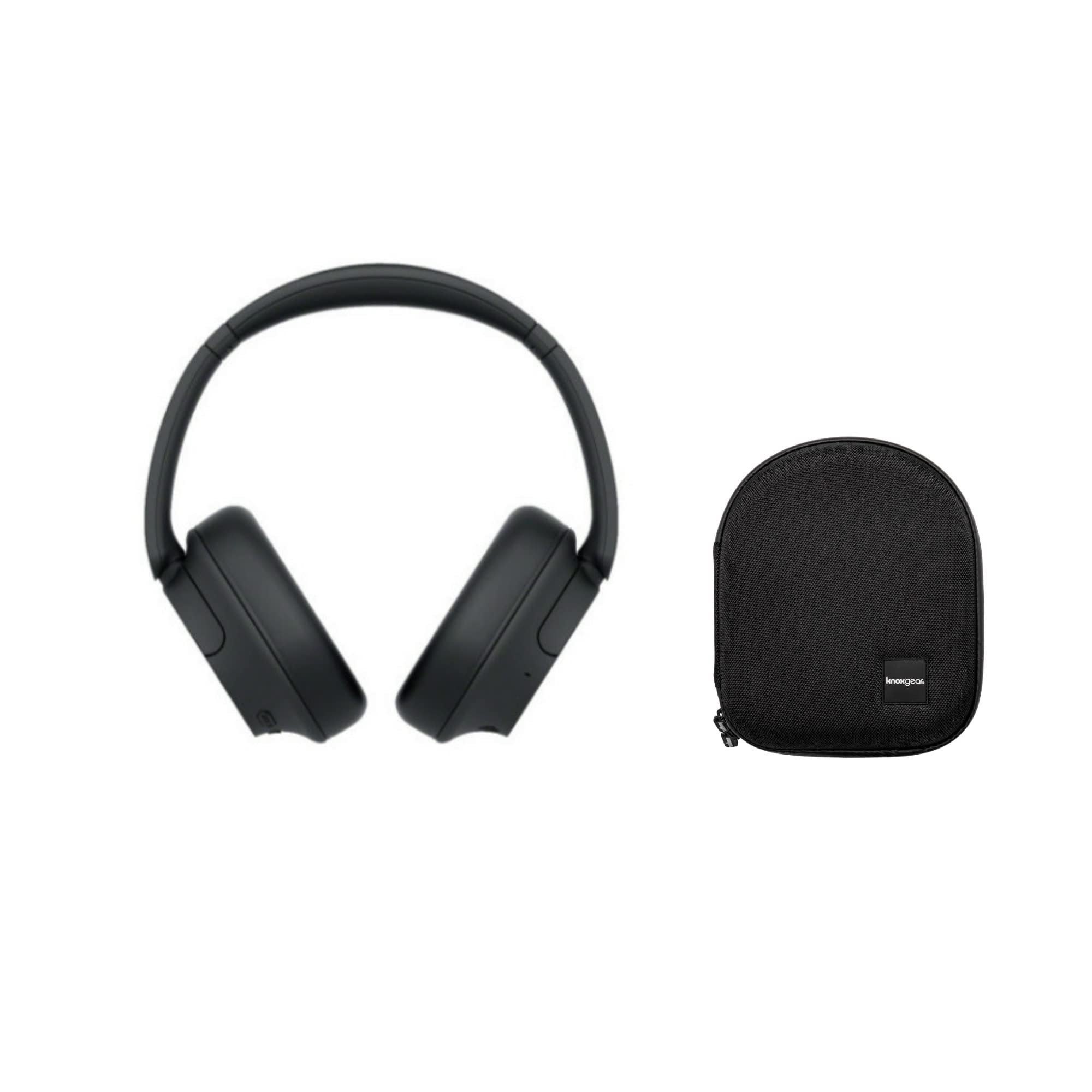 Sony WH-CH720N Wireless Over-Ear Noise Cancelling Headphones with Dual Mic, 35H Battery - Black | Includes Protective Hard Case | Perfect for Travel, Commuting & Office Use