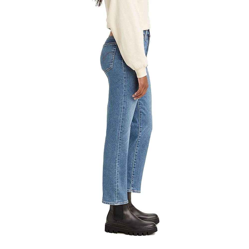 Levi's Women's Wedgie Straight Jeans - High Waist Slim Fit Denim Pants for Everyday Wear | Perfect for Casual Outfits, Work & Date Nights