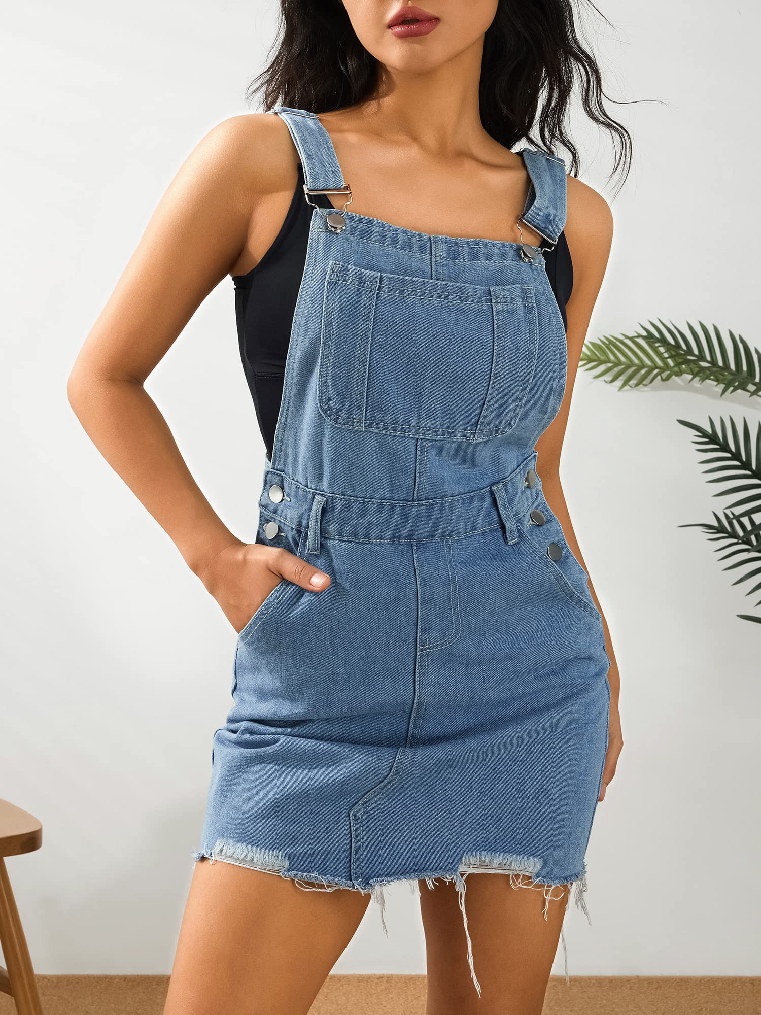 **Men's & Women's American Flag Denim Bib Overalls Shorts - Casual Jumpsuit with Pockets for Summer Outings, Festivals & Patriotic Events**
