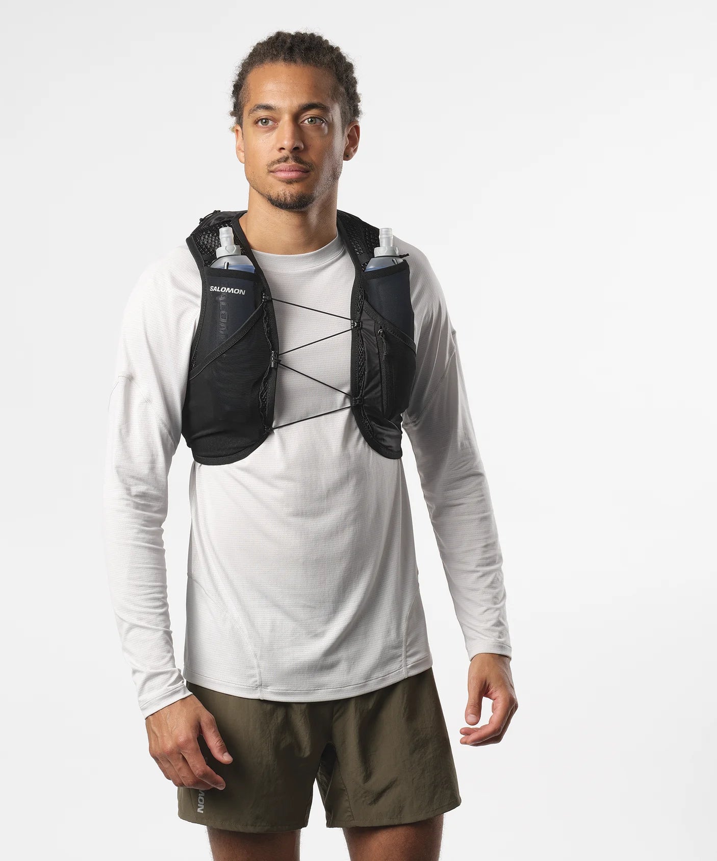 Active Skin 8 Running Hydration Vest with Included Water Flasks - Perfect for Trail Running, Hiking & Outdoor Adventures