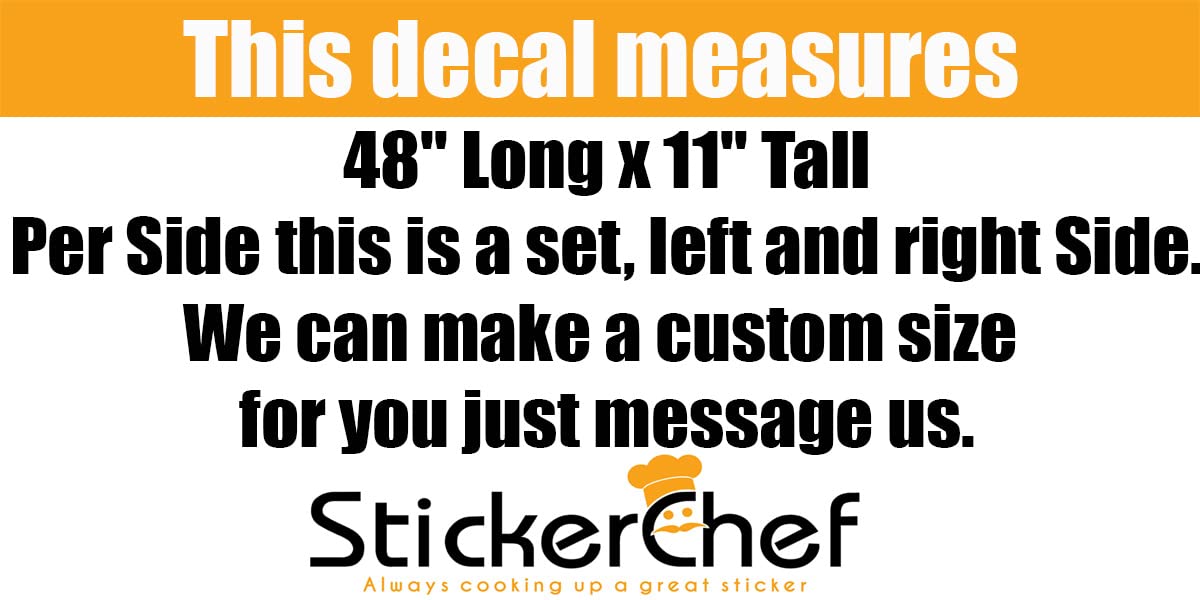 Checkered Flag Racing Decals Stickers Set for Cars, Trucks & Trailers - High-Quality Vinyl Graphics for Auto Racing Enthusiasts - Perfect for Race Day, Car Shows & Motorsport Events