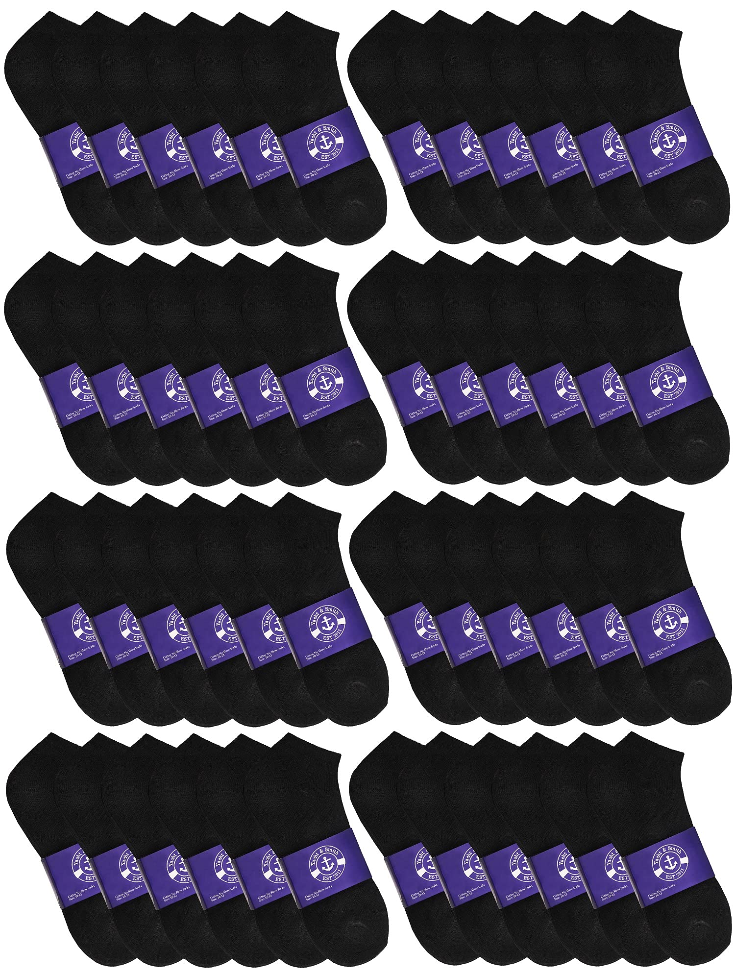 120 Pairs Low Cut Cotton Socks for Men & Women - Lightweight Ankle Socks for Donation & Homeless Support