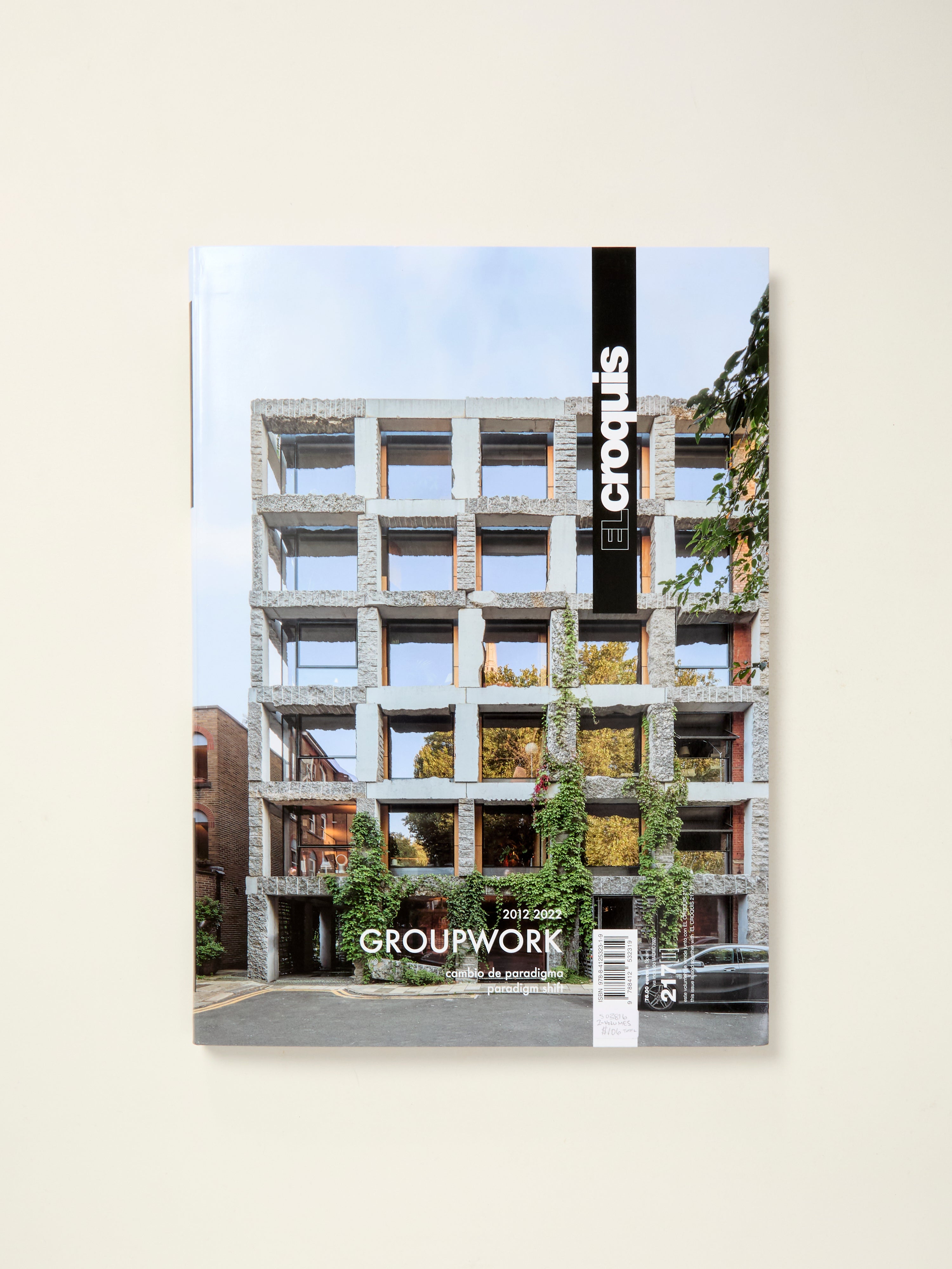 El Croquis 217: Arrhov Frick & Groupwork Architecture Magazine - Contemporary Design Inspiration for Architects & Students | Perfect for Studio Reference & Academic Research