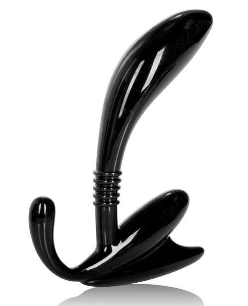 Apollo Curved Prostate Massager for Men - Black G-Spot Stimulator | Adult Pleasure Toy for Enhanced Male Orgasms | Perfect for Solo Play & Couples Intimacy