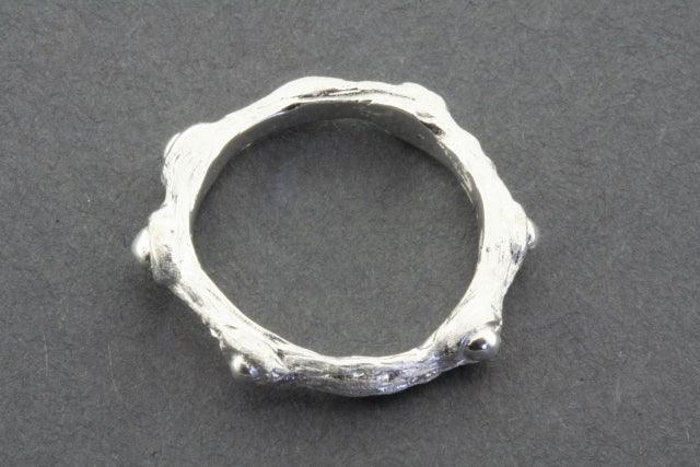Orbit Ring Size 6 - Elegant Minimalist Stackable Ring for Women - Perfect for Everyday Wear, Layering & Gift Giving
