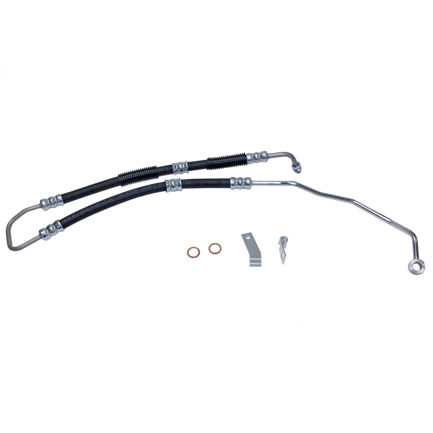 Edelmann 92691 Power Steering Pressure Line Hose Assembly - 1 Pack - Compatible with Ford, Chevy, Dodge & More - Durable Replacement for Smooth Steering Performance